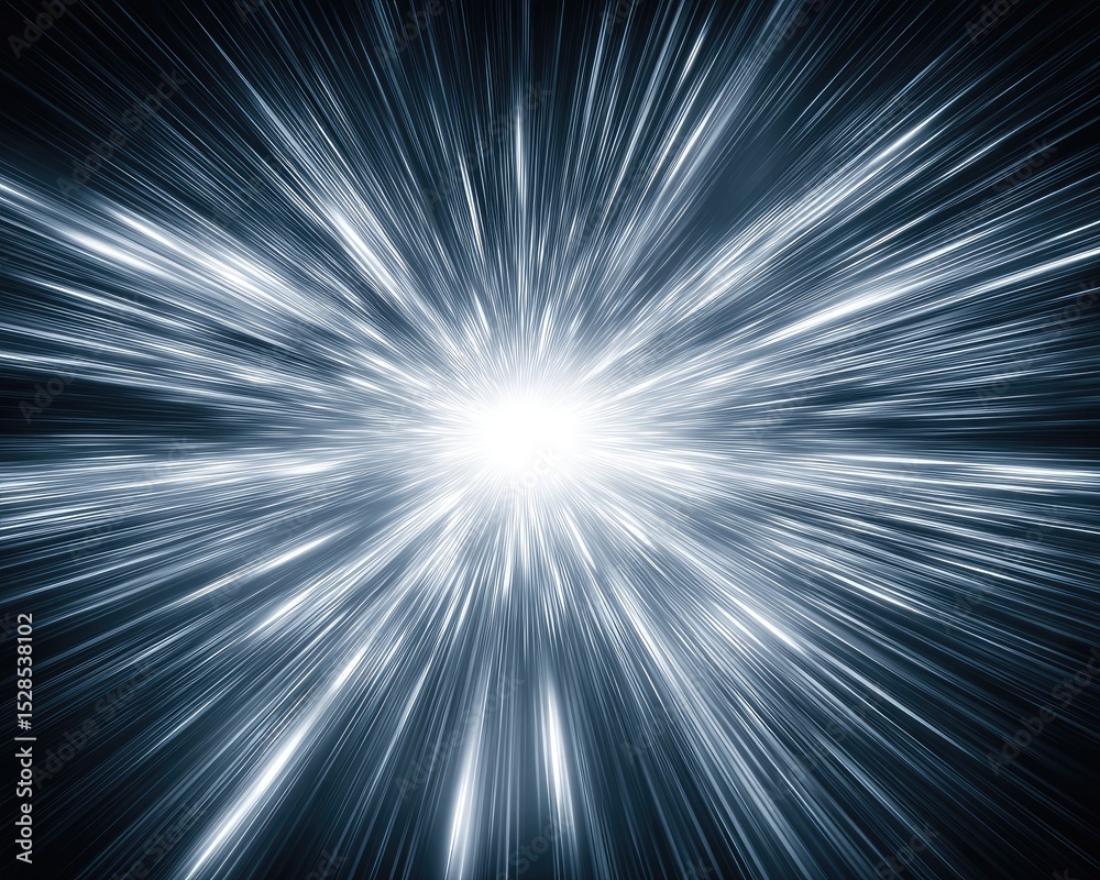 Fototapeta premium Abstract Explosion Of Light