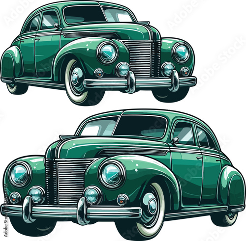 Kind of colorful sedan