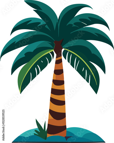 palm tree on the beach