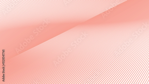 Peach Stripes Line Seamless Pattern with Soft Pastel Colors and Minimalist Background