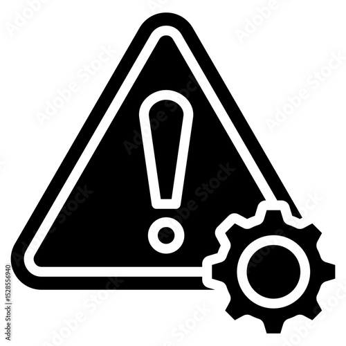 Problem glyph icon