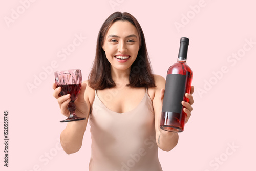 Beautiful young woman with ...