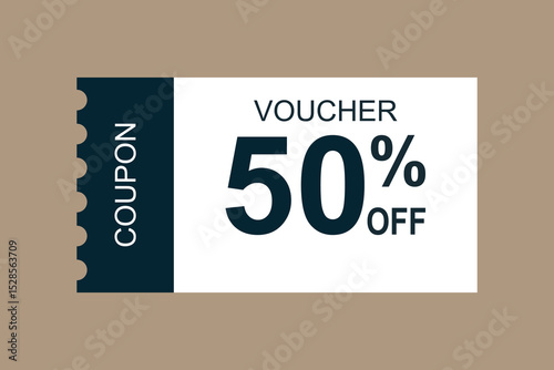 Coupon icons. Sale Voucher Coupon. Discount Coupons Tickets Card. Coupon for web design. Tag label, sale banner with discount coupon. Vector gift voucher vector illustration.