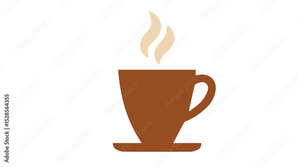 Obraz premium tea and cafe icon