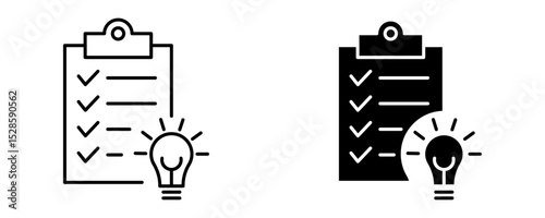 Vector line icons illustrating about industry	
