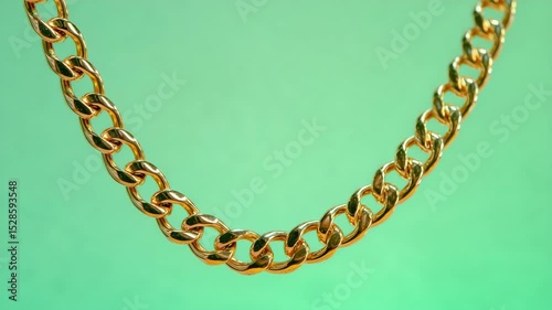 Gold chain necklace