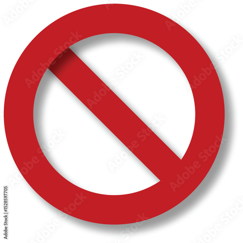 Free Download Red prohibition sign symbol - GFXLoad