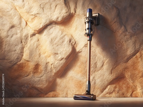 Premium Champagne Anodized Cordless Stick Vacuum Delivering Powerful Suction Performance and Effortless Daily Home Cleaning