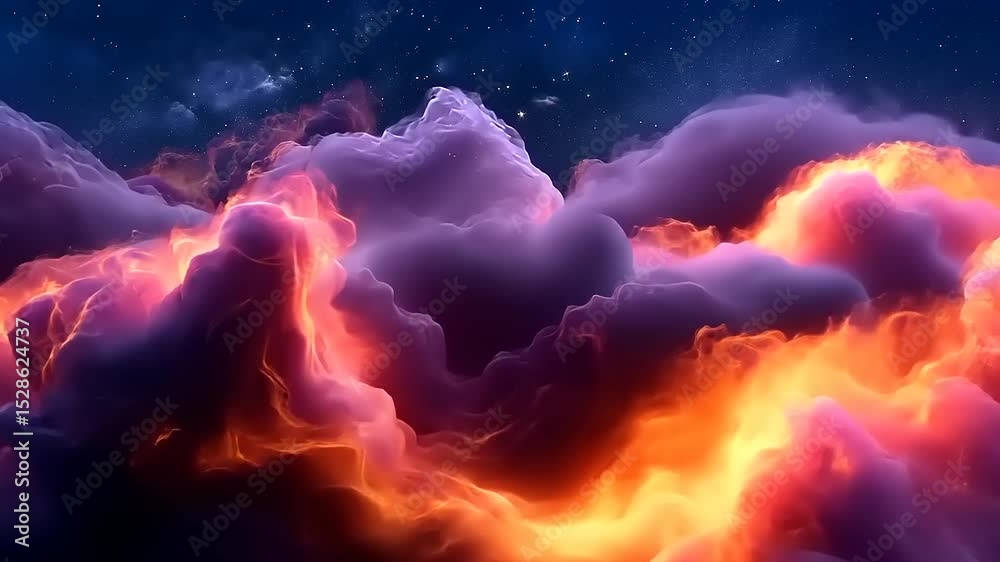Majestic Nebula Clouds and Galactic Sky: Breathtaking Abstract Space Visuals for Creative Projects Majestic Nebula Clouds and Galactic Sky: Breathtaking Abstract Space Visuals for Creative Projects