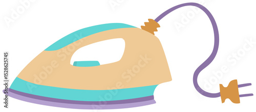 illustration of ironing tool