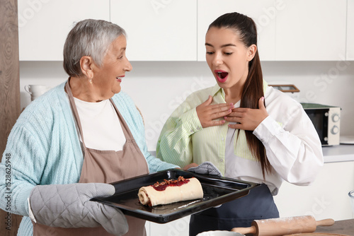 Grandmother and granddaught...