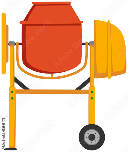 Concrete Mixer Icon