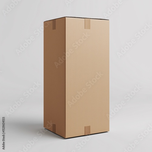 Eco-Friendly Cardboard Box Packaging for Shipping, Storage, and Delivery - Ideal for Warehouses and Retail Use