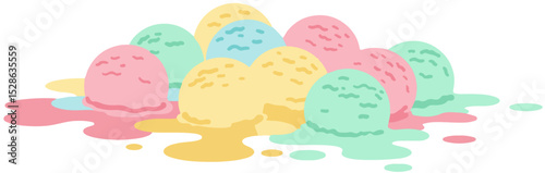 melted ice cream