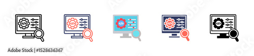 Software Testing multiple icon