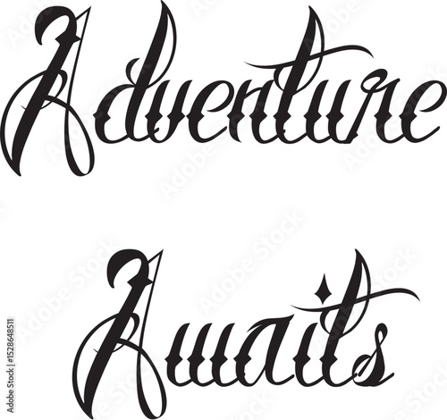 Adventure Awaits eps vector file for cricut and silhouette