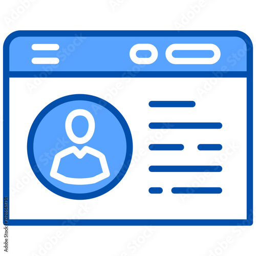 Profile Identity Icon