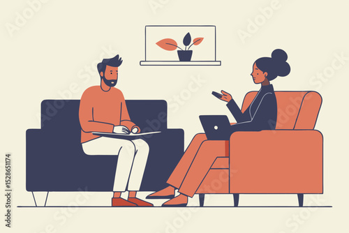 Therapy Session A Conversation Between Therapist and Client
