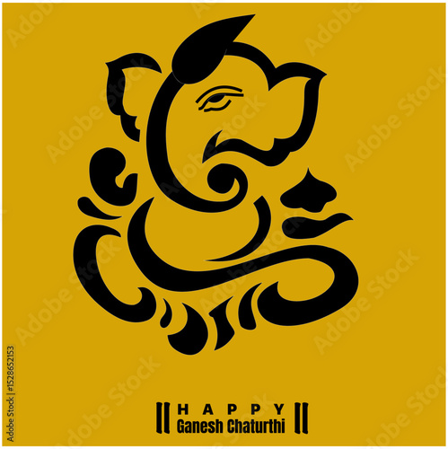 Lord Ganesha Vector image, Shree Ganesh ji, Hindu Lord Ganesha artwork, Ganesh Chaturthi festival of India, Lord Ganesha, Abstract, isolated, Religion, hindu, lord ganesha, 