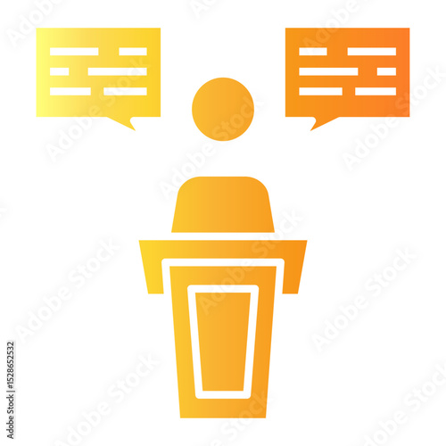 school Gradient icon
