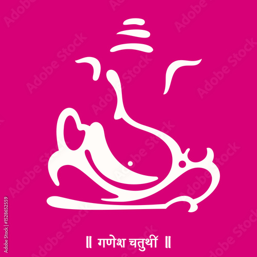 Lord Ganesha Vector image, Shree Ganesh ji, Hindu Lord Ganesha artwork, Ganesh Chaturthi festival of India, Lord Ganesha, Abstract, isolated, Religion, hindu, lord ganesha, 