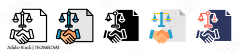 Agreement multiple icon