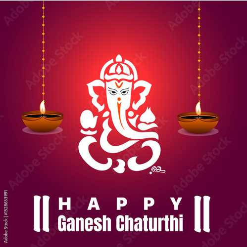 Lord Ganesha Vector File, Shree Ganesh ji, Hindu Lord Ganesha artwork, Ganesh Chaturthi festival of India, Lord Ganesha, Abstract, isolated, Religion, Hindu, lord ganesha, Happy Ganesh Chaturthi,