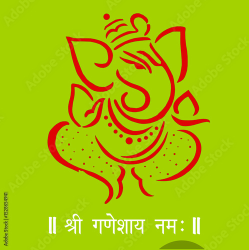 Lord Ganesha Vector File, Shree Ganesh ji, Hindu Lord Ganesha artwork, Ganesh Chaturthi festival of India, Lord Ganesha, Abstract, isolated, Religion, Hindu, lord ganesha, Happy Ganesh Chaturthi,
