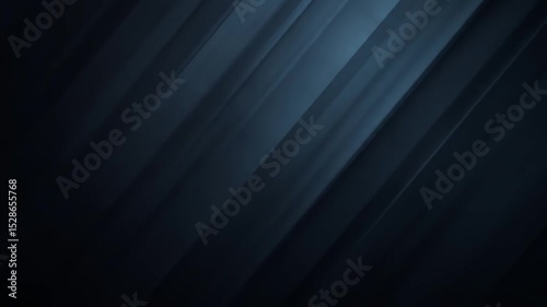 Dark Blue Abstract Video with Diagonal Lines and Subtle Lighting Effects