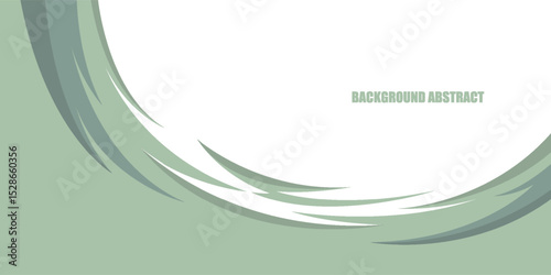 Abstract Wavy Shapes Background Illustration Vector