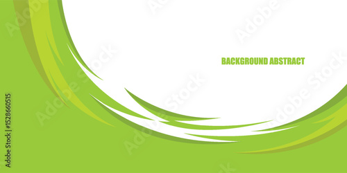 Abstract Wavy Shapes Background Illustration Vector