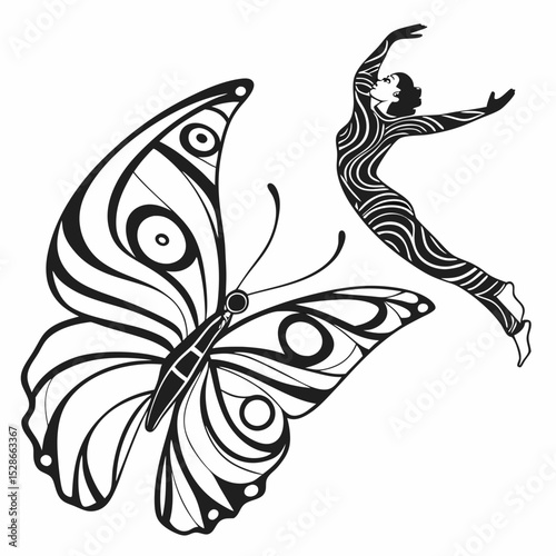 butterfly tattoo design