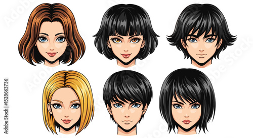 Diverse Hairstyles Examples for Women and Men Styles