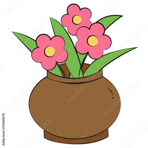 flowers in a vase