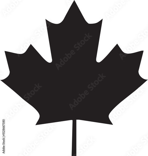 Maple Leaf eps vector file for cricut and silhouette