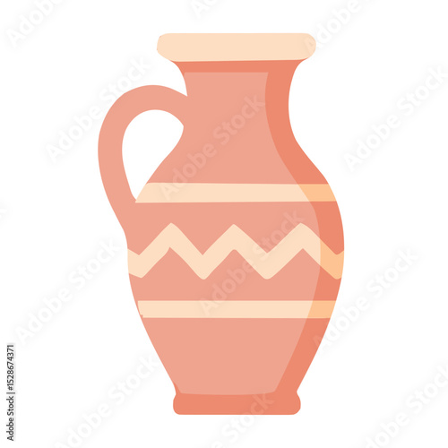 Pottery vase illustration