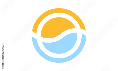 Abstract letter S Wave logo