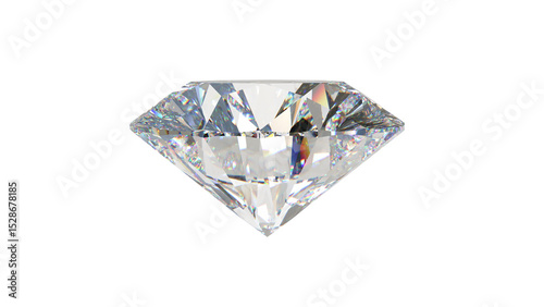 レンダリングされたダイアモンド　CG