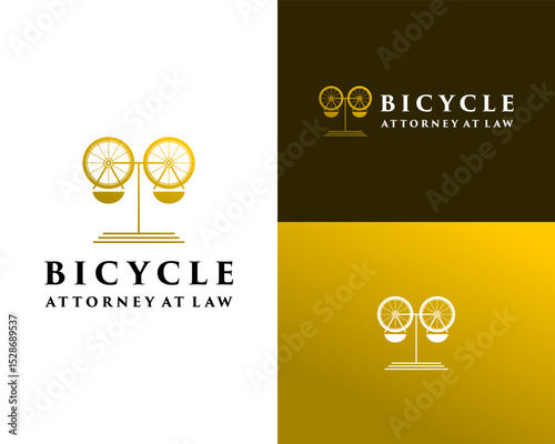 Bicycle Attorney at Law Logo Design