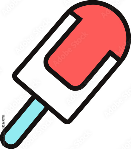 Popsicle  Vector icon