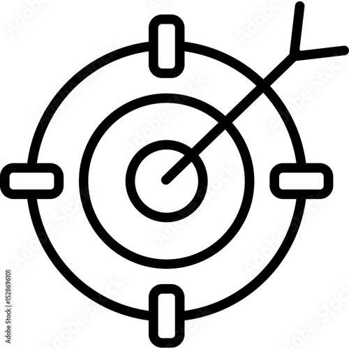 Goal line icon