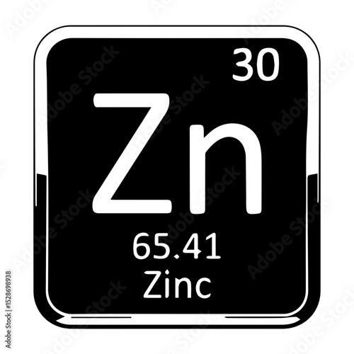 zinc symbol periodic