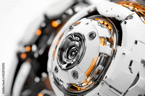 Close-up macro of an open hard disk drive (HDD) showing its intricate internal technology, read/write heads, and data storage platters, essential computer backup equipment