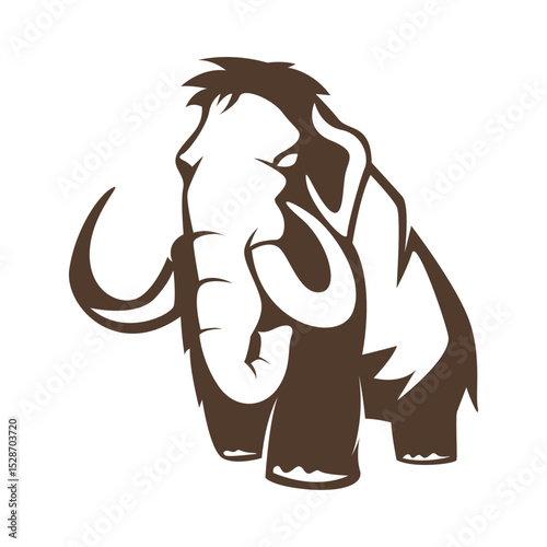 Mammoth icon logo design