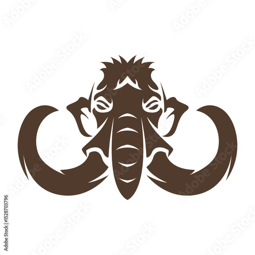 Mammoth icon logo design