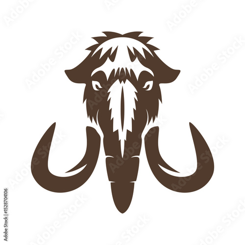 Mammoth icon logo design