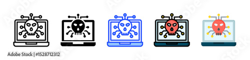 Exploit Icon Collection With Multiple Styles