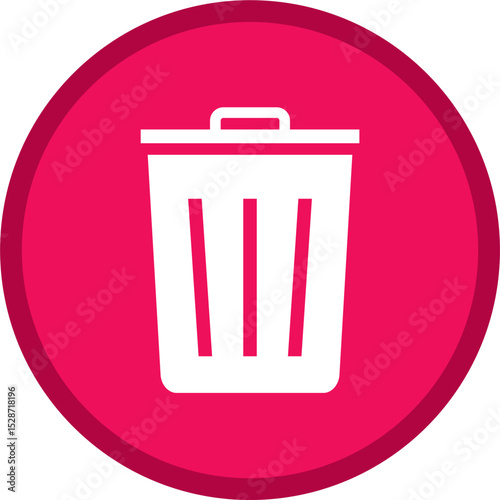 garbage trash icon vector for any design