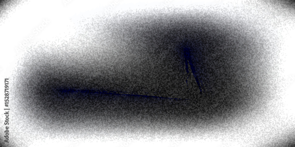 Black dark gray silver white wave abstract background for design. Light wave, wavy line. Ombre gradient. Noise rough grungy grain brushed metal metallic effect.eps10