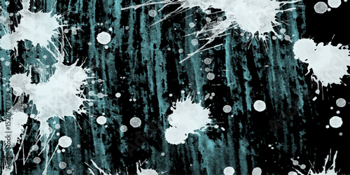 Abstract bloody grunge overlays fog isolated on black background. Scary Red and black horror red grunge texture and old wall texture effect powder color explosion background. Dark red slate backgrou